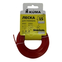 Леска для триммеров звездочка KUMA 2,4 15м