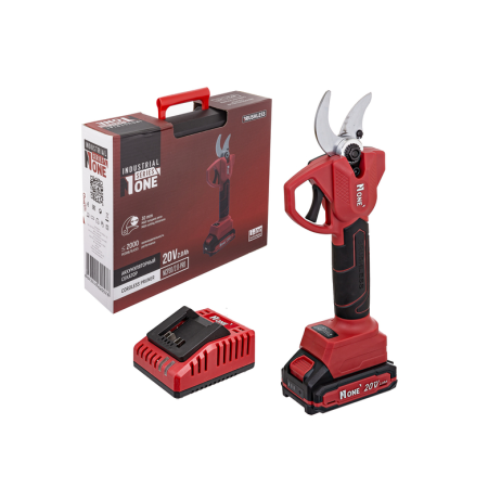 INDUSTRIAL Секатор акк.Number one NCP30/2.0-PRO (20V.1 акк, 2,0 Ач,30 мм толщ реза, 2000 рез., кейс)