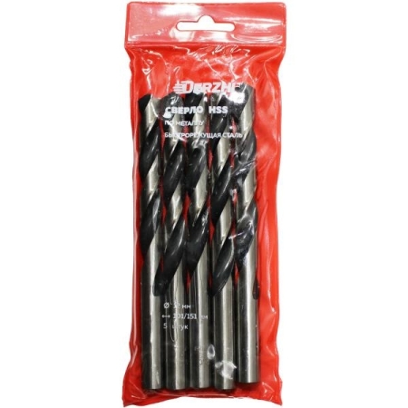 Сверло DERZHI по металлу 12,0мм 8302-021