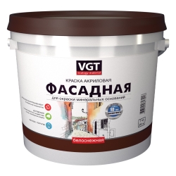 VGT Белоснежная краска ВД-АК 1180 д/нар./внутр. работ моющаяся 7 кг