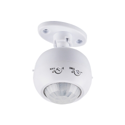 Датчик движения SEN16 1200W 8m 120гр (верт.) 360гр (верт.) IP20 белый