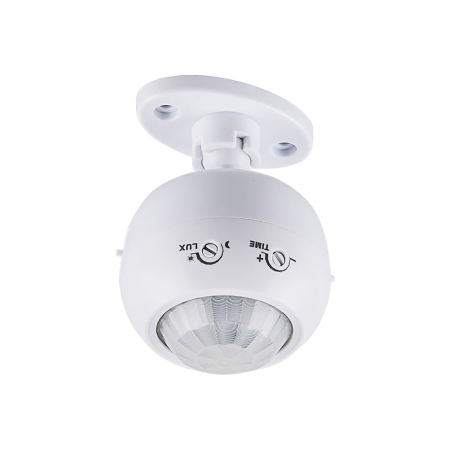 Датчик движения SEN16 1200W 8m 120гр (верт.) 360гр (верт.) IP20 белый