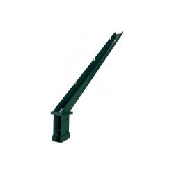 Наконечник L на столб 62х55 RAL 6005