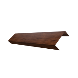 Ламель обратная 50 забора жалюзи Texas 0,4 Print Premium с пленкой Cherry Wood Fresh TwinColor