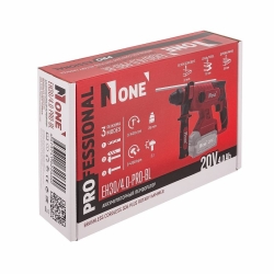 INDUSTRIAL Перфоратор  акк.бесщет. ЕН30/4.0-PRO-BL Number one (3-х реж,max d=28мм,SDS+,тушка)