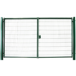 Ворота Medium Lock 1,53x3,5 RAL 6005 зеленый