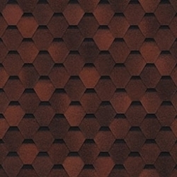 Гибкая черепица ТЕХНОНИКОЛЬ Оптима Соната Красный