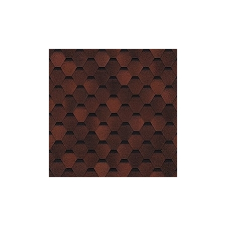 Гибкая черепица ТЕХНОНИКОЛЬ Оптима Соната Красный