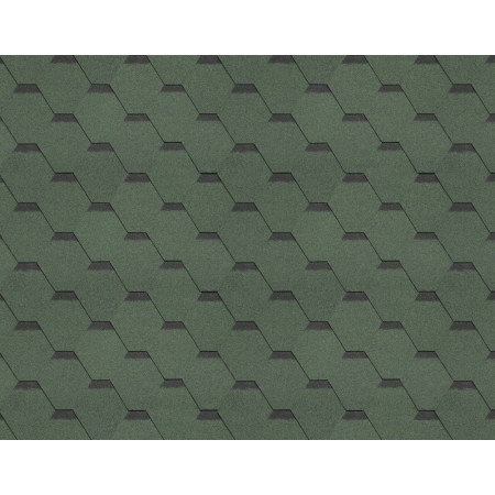 Гибкая черепица ТЕХНОНИКОЛЬ Оптима Соната Зеленый