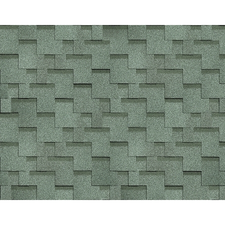 Гибкая черепица ТЕХНОНИКОЛЬ Оптима Аккорд Зеленый