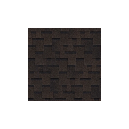 Гибкая черепица ТЕХНОНИКОЛЬ Оптима Аккорд Коричневый