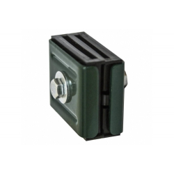 Крепление 2 Скобы и болт М6х40 RAL 6005 Зеленый