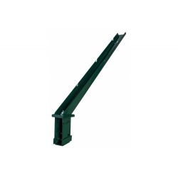 Наконечник L на столб 62х55 RAL 6005