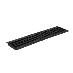Решетка пластиковая ячеистая Aquastok DN100 класс нарузки А15 500х136х15