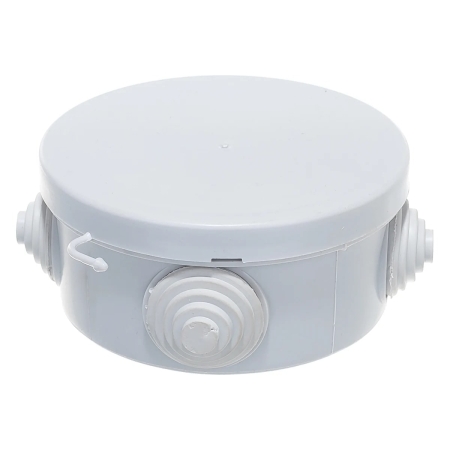 Коробка распаячн. открытой установки 85*40мм с гермовводами