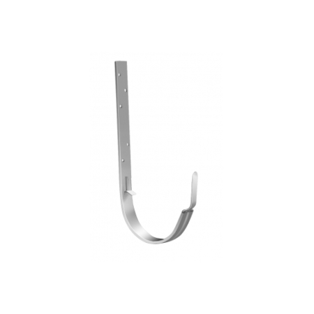 Крюк длинный полукруглый Optima 125мм RAL 9003