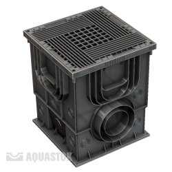 Дождеприемник пластиковый 350х350х420 (в сборе с решеткой) Master Aquastok