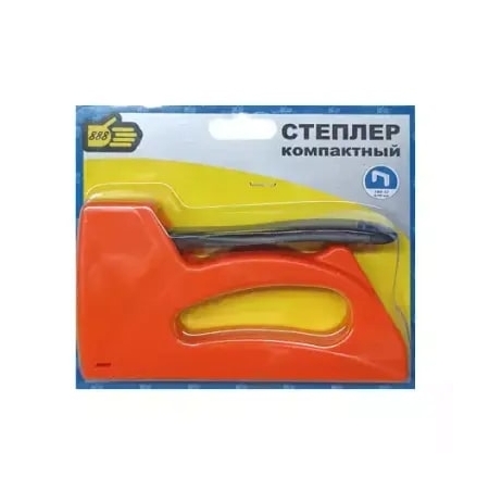 Степлер компкатный пластмассовый (скоба 53 6-10 мм) 888