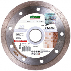 Круг алмазный 1A1R 125*1.5*8*22.225 Bestseller Ceramics
