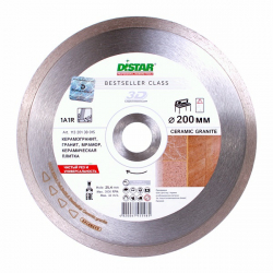 Круг алмазный 1A1R 200*1.8*8.5*25,4 Bestseller CERAMIC GRANITE
