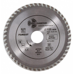 Диск пильный по дереву Trio Diamond 125*22,23/48Т FLL802