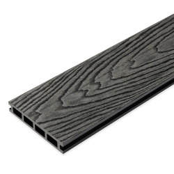 Террасная доска ArtDeco 3D 25x150x4000мм (Графит) S- 0.6 м2