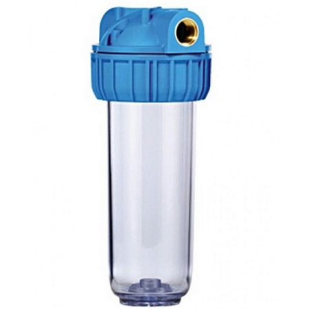 Прозр. корпус фильтра д/хол. воды (с картридж) ТС-10К (1/2)