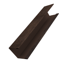 Крышка жалюзи Milan Slim 0,45 Print Elite Antique Wood TwinColor (2,5м)