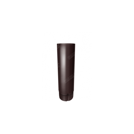 Труба круглая 2м Optima 125мм RAL 8017
