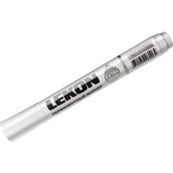 Маркер перманентный лин.3,0мм белый LEKON Extra White 012393