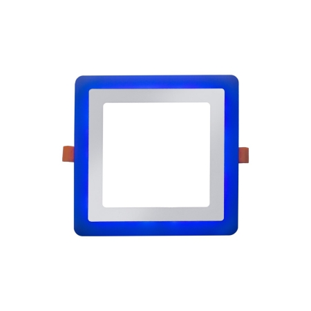 Светильник с/д встраиваемый (квадрат) LE LED 2BCLS 16W 3/6K