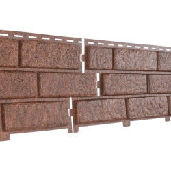 Сайдинг виниловый Stone-House КИРПИЧ красный 0,23*3,025 10 шт./уп.