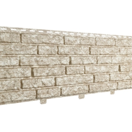 Сайдинг виниловый Stone-House КВАРЦИТ светло-бежевый 0,252*2,0 15 шт./уп.