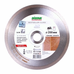 Круг алмазный 1A1R 200*1.8*8.5*25,4 Bestseller CERAMIC GRANITE