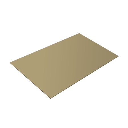 Гладкий лист (1,25*2) Ral 1014 (Слоновая кость) 0,45 мм