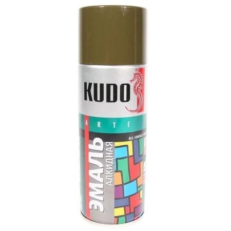 KUDO Аэрозольная краска Хаки 520 мл