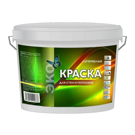 ЭКОPROF Краска водоэмульсионая для стен и потолков 14 кг