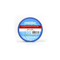 Изолента Smartbuy 0,13*15мм*10 метров, синяя