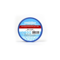Изолента Smartbuy 0,18*19мм*20 метров, синяя