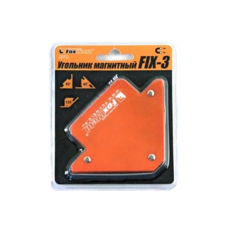 Угольник магнитный FIX-3 (45/90/135град.до 11 кг)