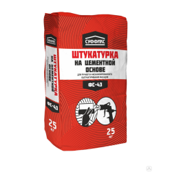 Штукатурка цементная универсальная Суффикс ФС-43 20кг