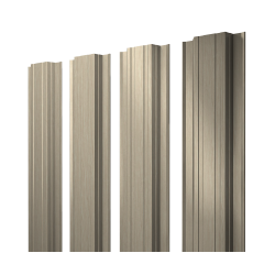 Штакетник Прямоугольный с прямым резом 0,45 Print Elite Milky Wood TwinColor