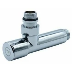 Вентиль для полотенцесушителя Thermofix (угловой,маховик круг, 1/0*3/4 г/г)