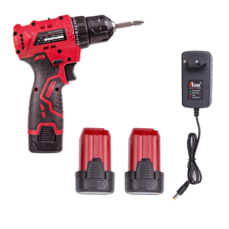 Шуруповерт Number one CD14.4/2,0-PRO-BR (14,4V,2,0A/h,2скор, 2аккум, LEDподсветка,фикс.шпинд,кейс)