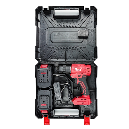 Шуруповерт Number one CD18/2,0-PRO-BR(18V,2.0A/h,2скор,2акк,LEDподсвет,фикс.шпинд,кейс)