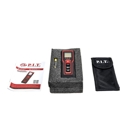 Лазерный дальномер P.I.T. PLD-60A (дальность 60м,автооткл.,время измер. 0,1-3с,питание ААА)
