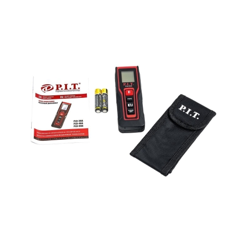 Лазерный дальномер P.I.T. PLD-60A (дальность 60м,автооткл.,время измер. 0,1-3с,питание ААА)