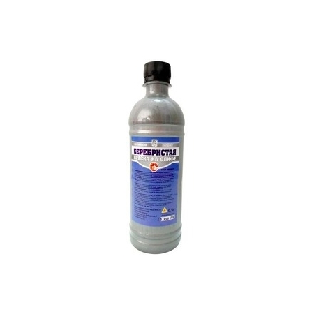ПЭТ Серебристая краска на олифе 0,5л