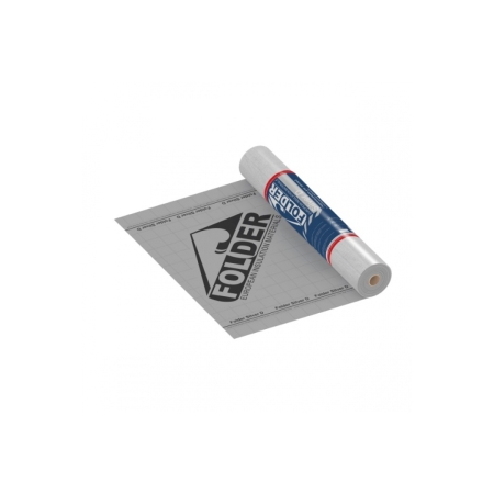 Гидроизоляционная пленка Folder Silver tape D (75м2)с клеевой полосой