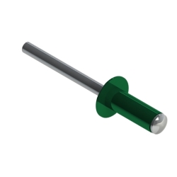 Заклёпка 4х10 (100 шт) NF RAL6005